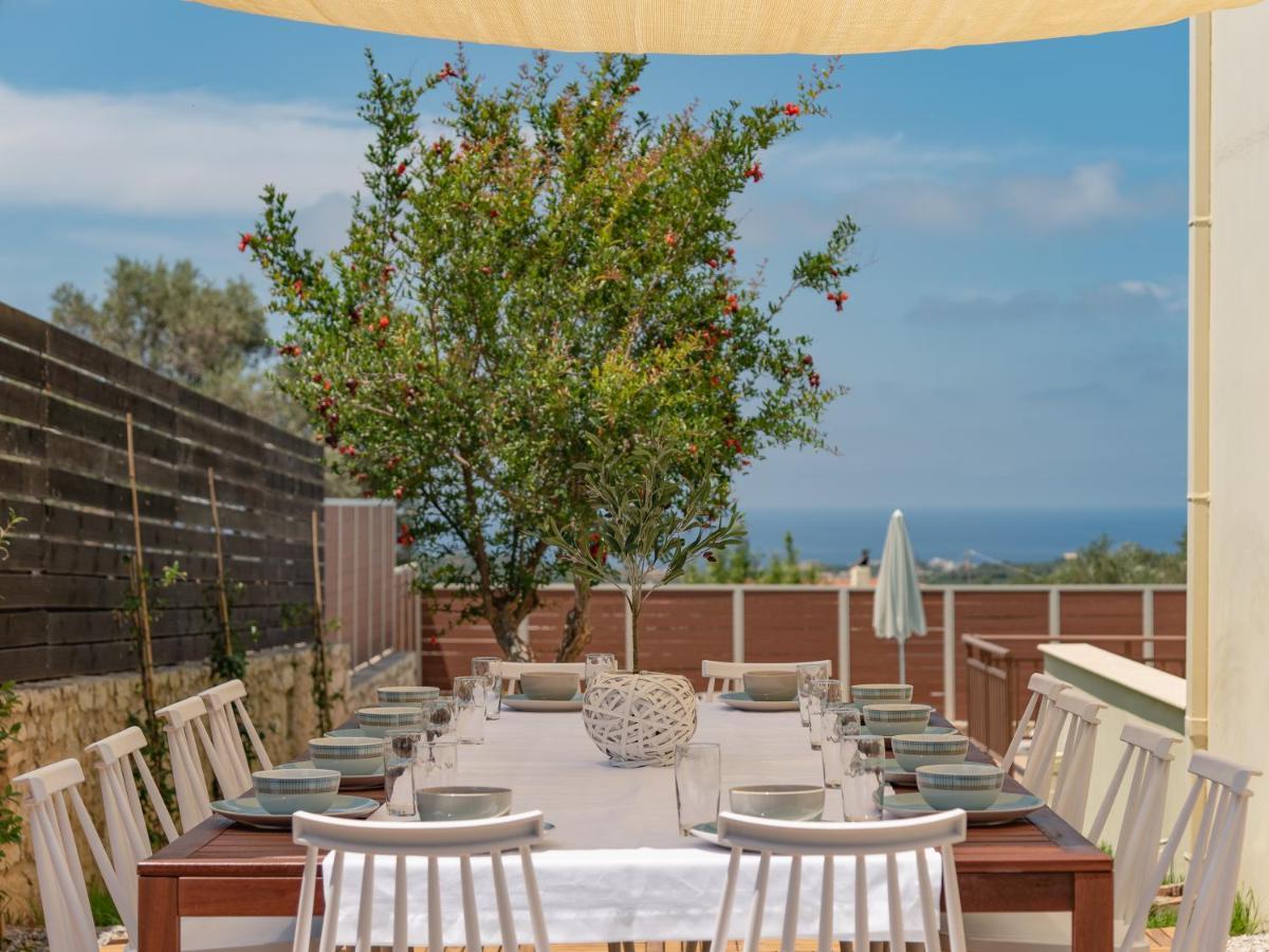 Family Rousa In Rethymno With Pool, Bbq And Kids Area Villa *