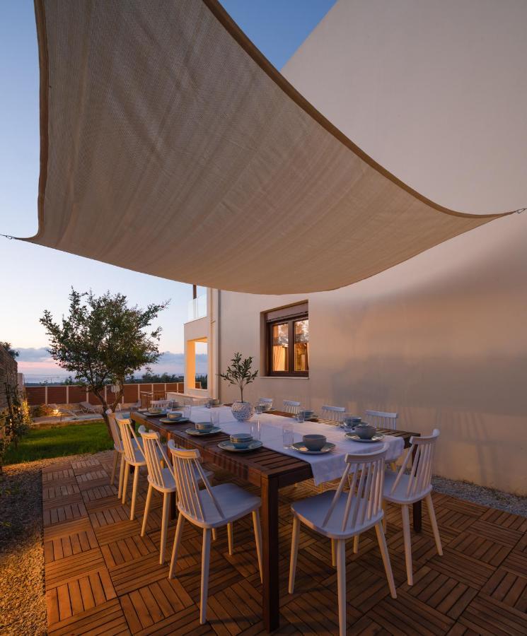 Villa Family Rousa In Rethymno With Pool, Bbq And Kids Area *