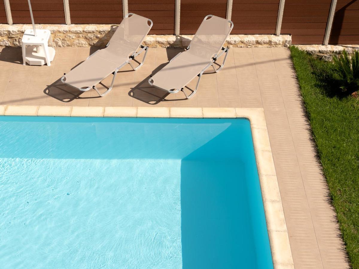 Family Rousa In Rethymno With Pool, Bbq And Kids Area Villa *