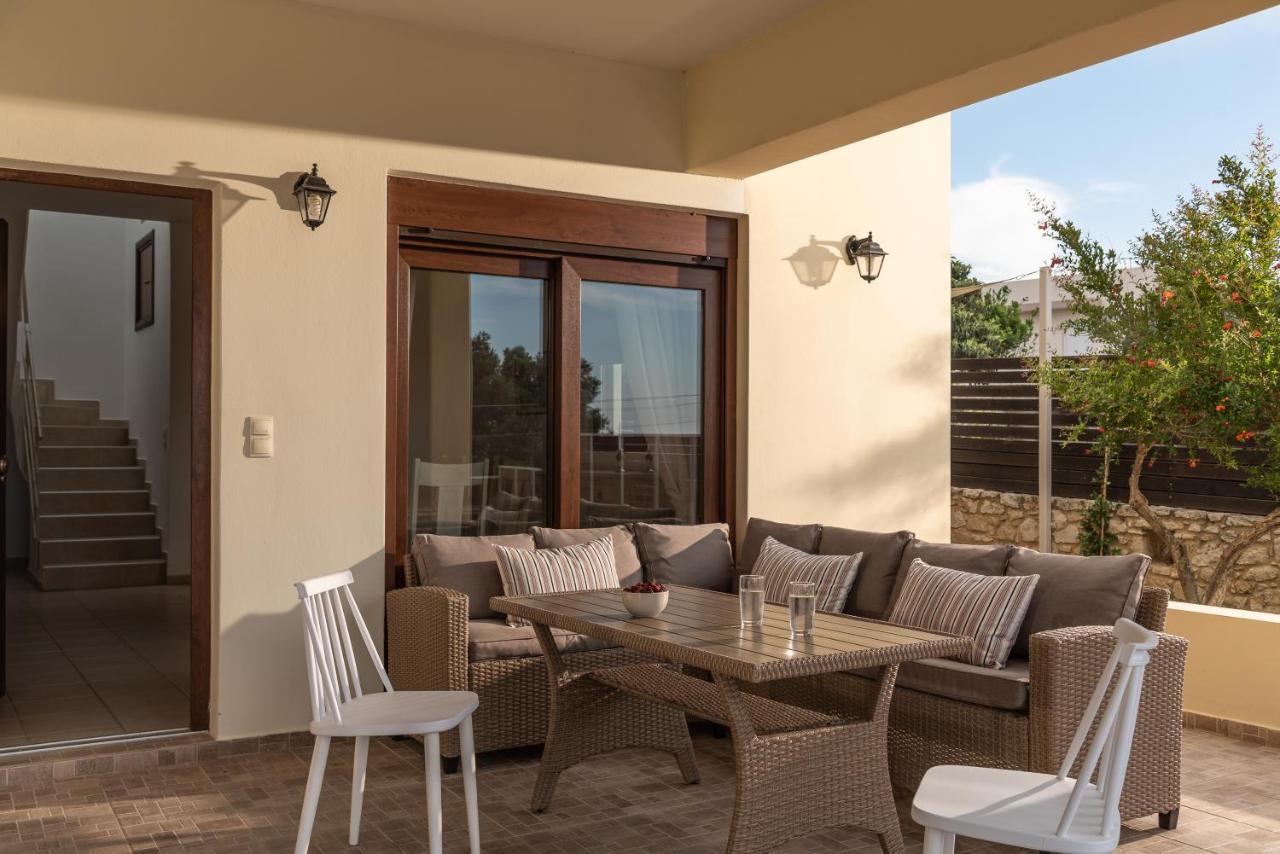 Family Rousa In Rethymno With Pool, Bbq And Kids Area Villa Loutra