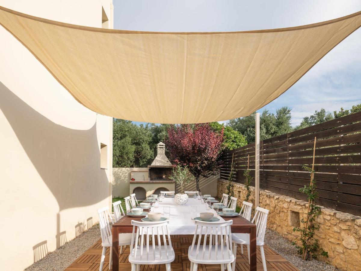 Family Rousa In Rethymno With Pool, Bbq And Kids Area Villa Loutra