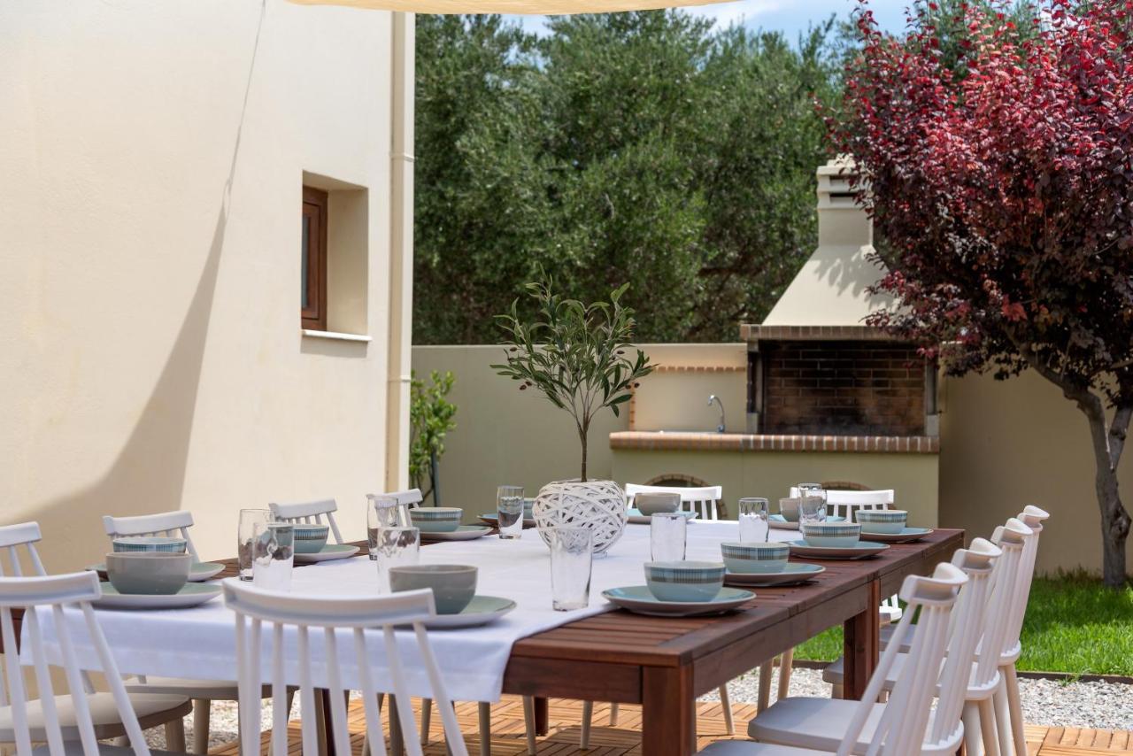 Family Rousa In Rethymno With Pool, Bbq And Kids Area * Loutra