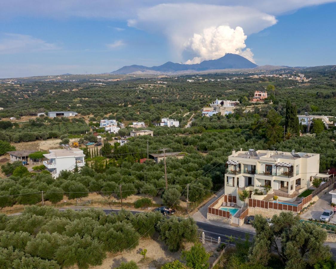 Villa Family Rousa In Rethymno With Pool, Bbq And Kids Area *